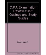 CPA Examination Review: Outlines a Study Guide Gleim, Irvin N. and Delan... - $39.19