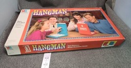 Hangman Board Game Milton Bradley 1988 The Original Word Guessing Game #4623 - £10.39 GBP