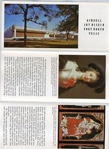 Kimbell Art Museum Brochure Fort Worth Texas 1970&#39;s - £27.15 GBP