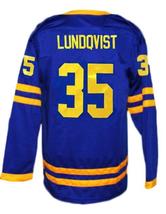 Any Name Number Tre Kronor Sweden Hockey Jersey Blue Lundqvist Any Size image 5