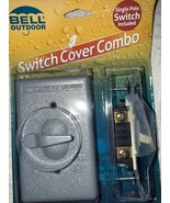 Bell Outdoor 5121-5 Single Gang Switch Weatherproof Box Cover  - $9.58 CAD