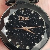 Beautiful Dior Women Quartz Black Dial Working Wristwatch NEVER WORN. - $1,130.65 MXN
