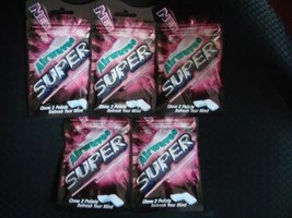 Wrigley&#39;s Airwaves Chewing Gum Sugarfree Gum - BERRY FLAVOUR SUPER 5 pcs by Wrig - £15.00 GBP