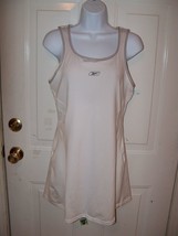 REEBOK  White/Navy Blue Tennis Dress W/Sports bra inside Size Medium Wom... - $27.60