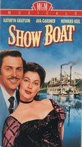 SHOW BOAT (vhs) *NEW* musical, Howard Keel, Agness Moorehead, Mississipi river - £5.89 GBP