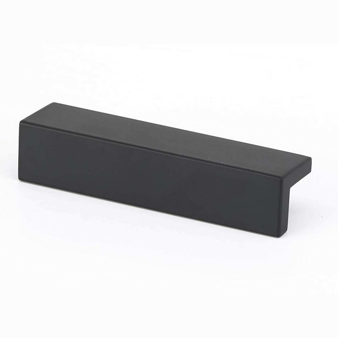 Alno A960-35 Tab 4 Inch Long Finger Cabinet Pull, Matte Black - $14.85