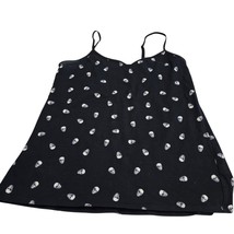 Torrid Women’s Skull Print Tank Top Size 2 Black White Cami Gothic Alt Emo - $348.85 MXN