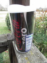 Coca-Cola Zero 16 oz Coke Zero Tervis Tumbler Cup with White Lid - £13.85 GBP