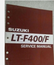 2003 2004 2005 Suzuki Lt-a400/F Workshop Repair Service OEM Manual-
show orig... - $69.86