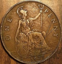 1929 Uk Gb Great Britain One Penny - £1.35 GBP