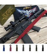 Tactical Handmade 2 Point Paracord QD Gun Sling Rifle Quick Adjust Pull ... - $61.11 CAD
