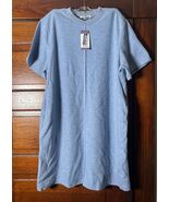 Steve Madden Short Sleeve Sweater Dress Women’s XXL Plein Air Heather - $363.68 MXN