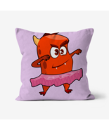 Ruby the Red Monster Pillow by Dancing Littles Jungle - $860.50 MXN+