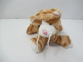 Mary Meyer tabby cat orange stripes white plush pink nose small used - £15.78 GBP