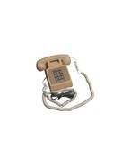 Western Electric 2500 DMG Touch Tone Desk Bell Phone Cord Beige Vintage ... - €13,11 EUR
