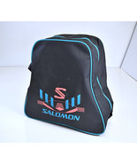 Vintage Salomon Club Ski Boot Bag Neon 80s Retro Pink/Blue w/Shoulder Strap - $765.57 MXN