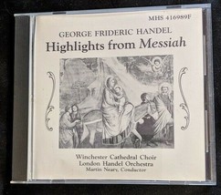 George Frideric Handel: Highlights from Messiah 416989F - £5.51 GBP