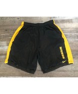 Nike Drit Fit Mens Medium Mizzou Tigers Black &amp; Yellow Athletic Shorts - $16.67