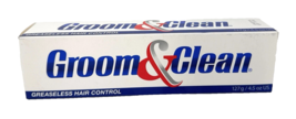 Groom and Clean Greaseless Hair Control 4.5 Ounce Tube Box NEW Original ... - $14.20