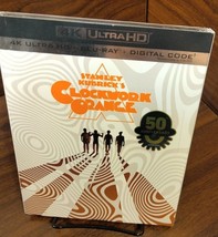 A Clockwork Orange (4K+Blu-ray) w/slipcover-NEW-Free Shipping w/Tracking - £27.96 GBP