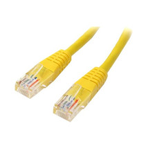 STARTECH.COM M45PATCH15YL 15FT YELLOW MOLDED CAT5E UTP PATCH CABLE - £26.00 GBP