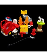 Lego Duplo Fire Truck Building Set With Ladder &amp; Accessories - $33.70 CAD