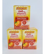 3x Boxes Emergen-C 1000mg Vitamin C Immune Powder 10 per box 30 packs total - £23.56 GBP