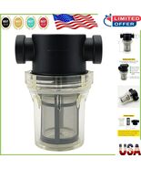 Durable 3/4&quot; NPT In-Line Strainer – 100 Mesh Stainless Steel Filter Screen - $682.95 MXN