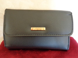 Brand New Ladies Tri-Fold Black Wallet by Collections (#0744).  - $15.99