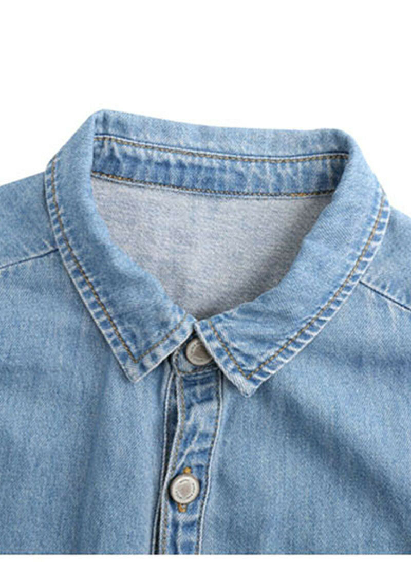 Women's Two-tone Double Denim Sleeveless Belted High Waist Jumpsuit RRP$90 AUS Item image 5