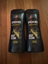 PACK OF 2- Axe Body Wash CARBON SHOWER Deep Clean Charcoal Each is 16oz - $37.40