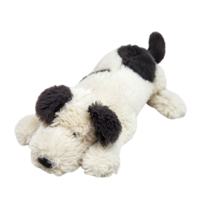 12&quot; Jellycat Baby Floppy White + Grey Spotted Puppy Dog Stuffed Animal Toy Plush - £37.43 GBP