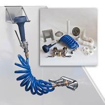 Pro Groomer&#39;s Complete Tub Plumbing Kit Faucet Coiled Hose and Full Spra... - £523.48 GBP