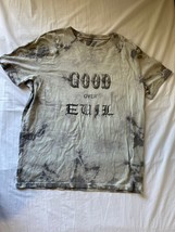Lucky Brand Men&#39;s Good Over Evil Novelty T-Shirt Size L - e701 - $288.22 MXN