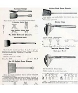 1922 N.T. Bushnell Snow Shovels &amp; Hoes Advertisement Catalogue Hardware ... - $41.12 CAD