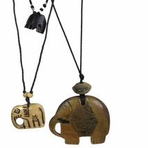 Vintage Necklace Lot Elephants Tribal Statement Boho hippy - £15.22 GBP