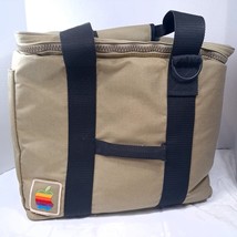Vintage Apple MacIntosh Computer Travel Bag Tote carry on Case Rainbow l... - $174.38 CAD