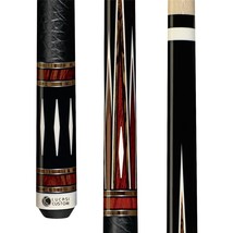 Lucasi Custom LZC39 Midnight Black/Bocote/Rengas/Bone Points Pool/Billiard Cue - £491.72 GBP