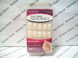 Nailene Daily Wear Naturals Nails #22131 Pretty Active Length Flower Des... - $8.45