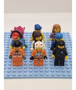Lego 9 Minifigure Lot Assorted Mixed Lot  City STAR WARS  C0506 - £14.00 GBP