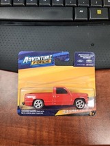 Maisto 1993 Chevy 454 SS Truck OBS Hot Adventure Force Red Chrome Wheels - £10.89 GBP
