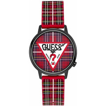 Guess Women&#39;s Classic Red Dial Watch - V1029M2 - £50.76 GBP