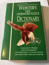 Webster&#39;s New Crossword Puzzle Dictionary - 1990 - $3.99