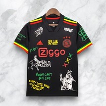 New Adidas 2021 2022 Ajax Special Edition Bob Marley Jersey Shirt Football Gym - £44.80 GBP