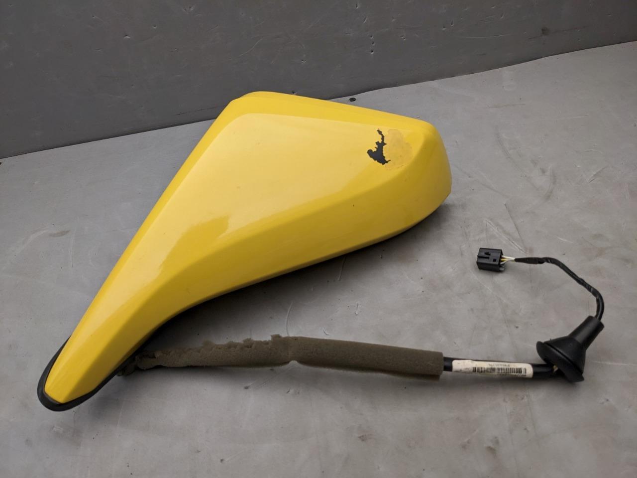 FLAWED 2010-2015 Chevrolet Camaro LH Driver View Mirror Rally Yellow 922... - $89.09