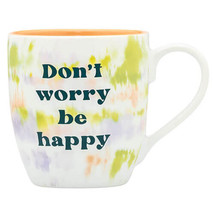 Tie Dye Mug 500mL - Be Happy - £23.41 GBP