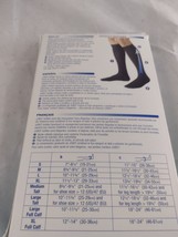 JOBST For Men, Medical  Wear Compression Stocking,20-30 mmHg LARGE ( Bla... - £19.54 GBP