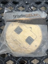 Hubbell Trade Select RF406BP Brass Floor Flange Door Outlet Cover NEW - $49.50