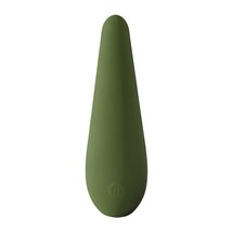 Vibe In Green - 3 Speed Easy-To-Use Cordless Massager - Platinum Grade Silicone  - £74.26 GBP