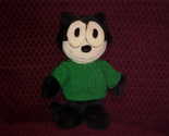12&quot; Felix The Cat Plush Toy In Green Sweater By Commonwealth Toys - £39.95 GBP